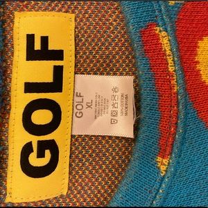 AUTHENTIC VINTAGE GOLF limited edition turquoise sweater…Make me an offer :)